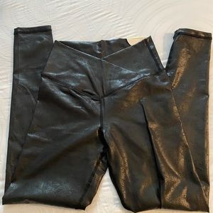 NWT Aerie crossover leather leggings